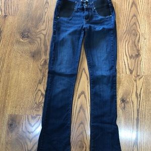 Designer maternity jeans